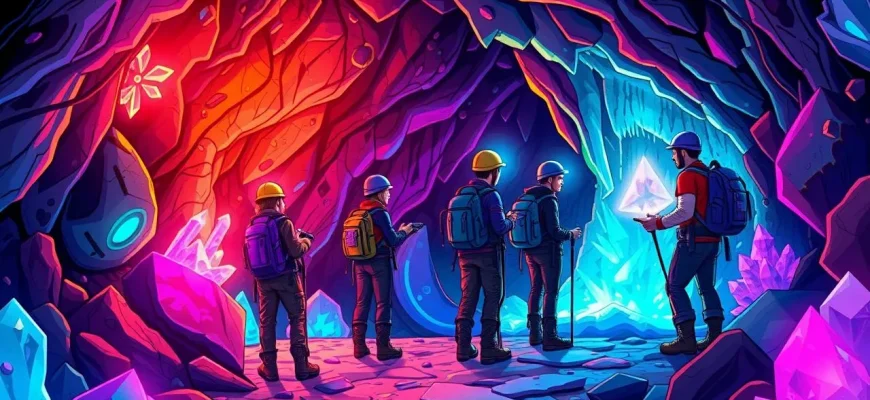 Aventuras Subterrâneas: Tesouros Escondidos