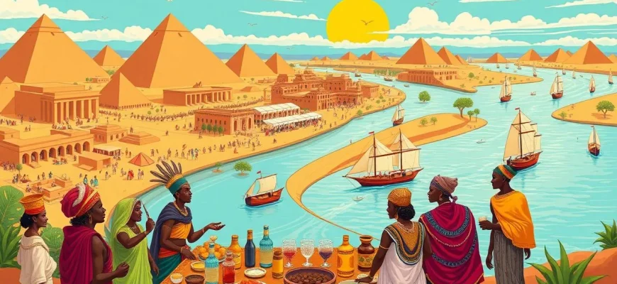 Filmes Históricos sobre os Caminhos Comerciais da Núbia