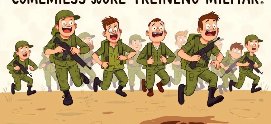 10 Comédias Hilárias sobre Treinamento Militar