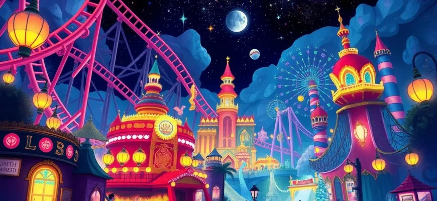 10 Filmes de Fantasia que Levam Você ao Mundo dos Parques de Diversões