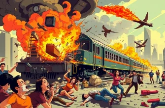 10 Filmes de Ação sobre Desastres Ferroviários