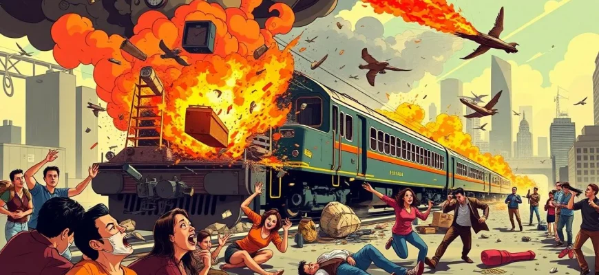 10 Filmes de Ação sobre Desastres Ferroviários