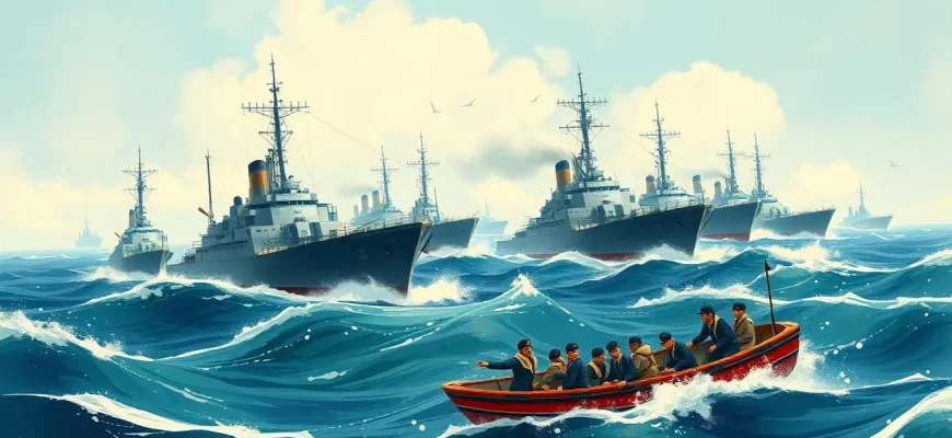 Top 10 Filmes de Guerra sobre Convoys Marítimos