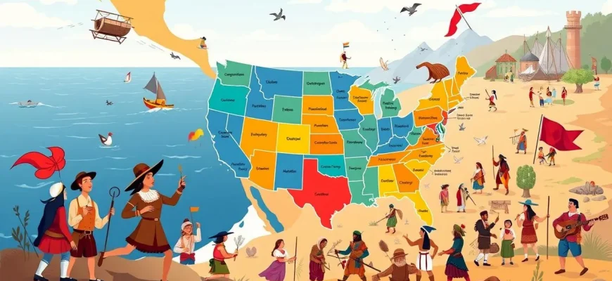 Filmes Históricos sobre as Primeiras Colônias da América