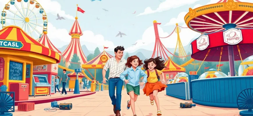 10 Filmes de Família em Parques de Diversões
