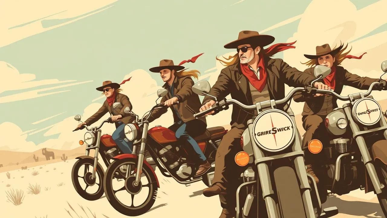 Filmes de Faroeste com Motociclistas