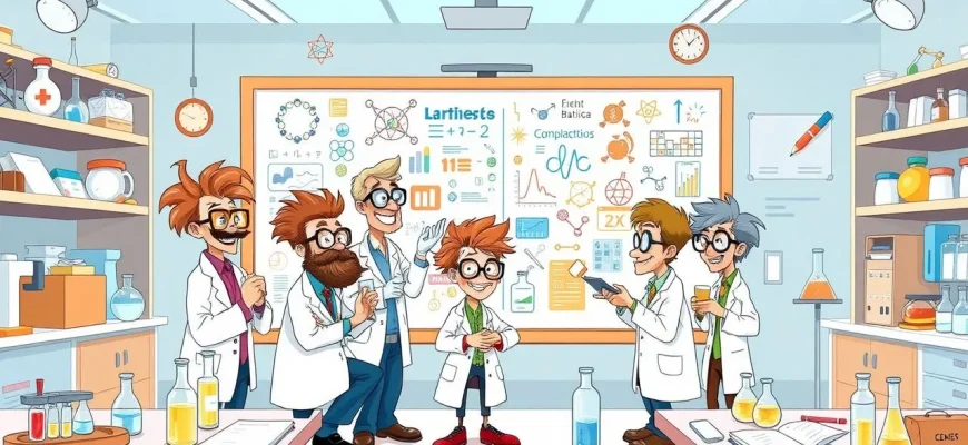 Comédias sobre cientistas: rindo e aprendendo