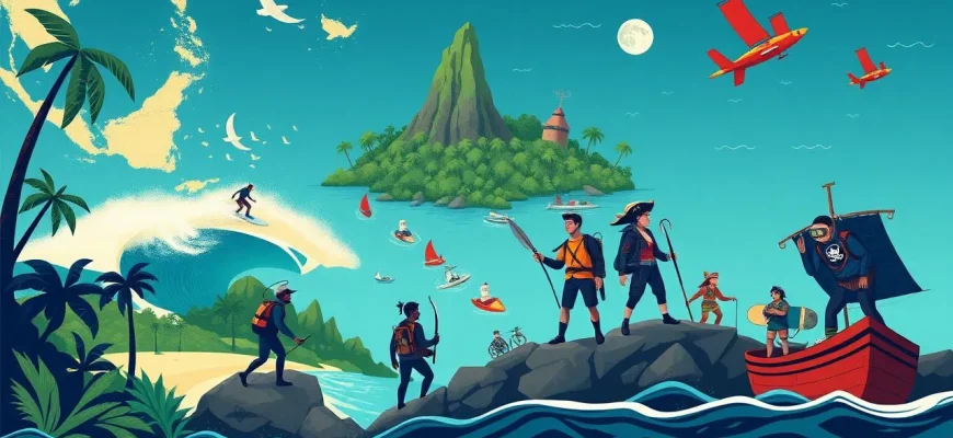 Aventuras nas Ilhas do Pacífico: Uma Jornada Cinematográfica