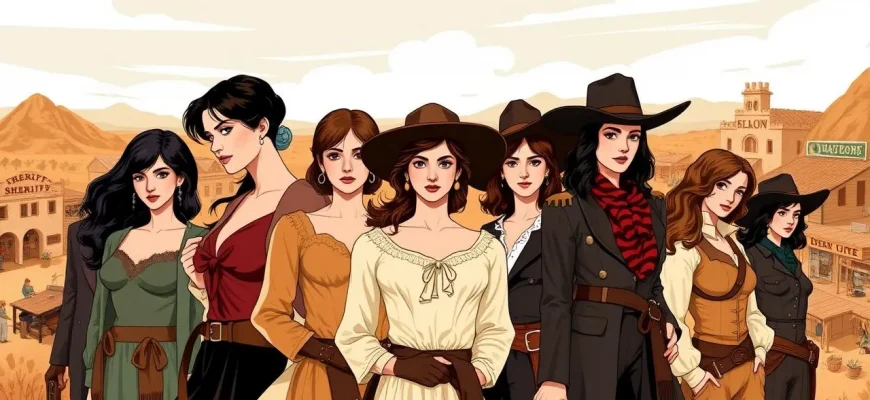 10 Filmes de Faroeste com Brunettes
