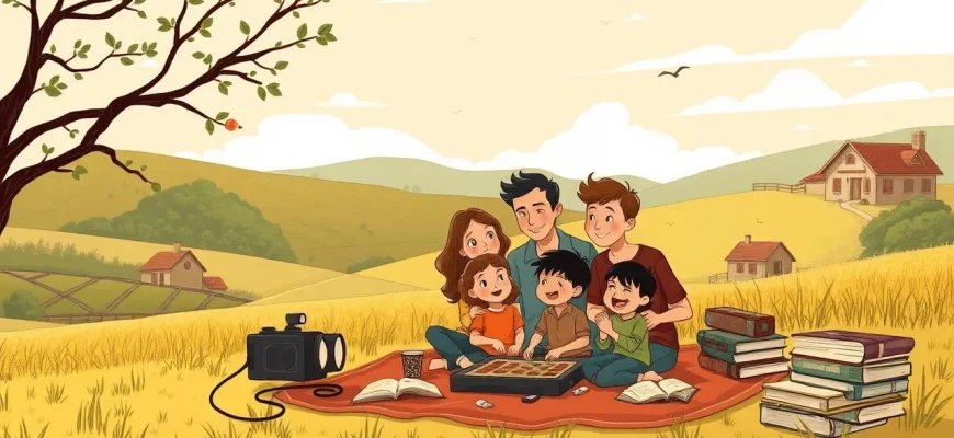 Filmes Familiares na Vila: Uma Jornada Rural