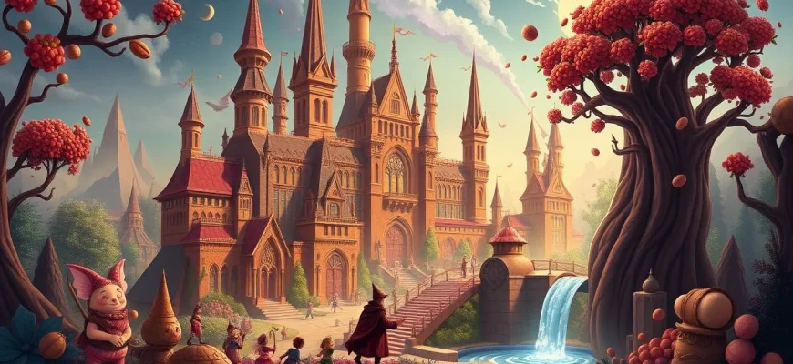 Filmes de Fantasia sobre Fábricas de Chocolate