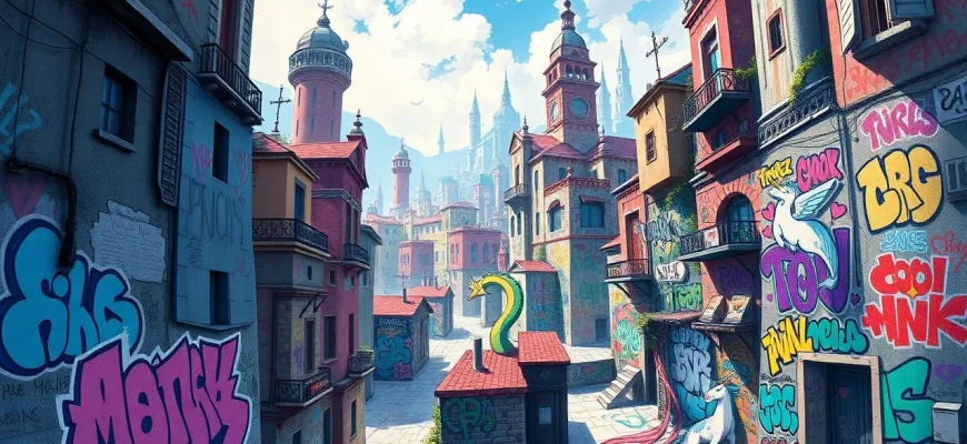 Filmes de Fantasia com Grafite: Uma Jornada Artística