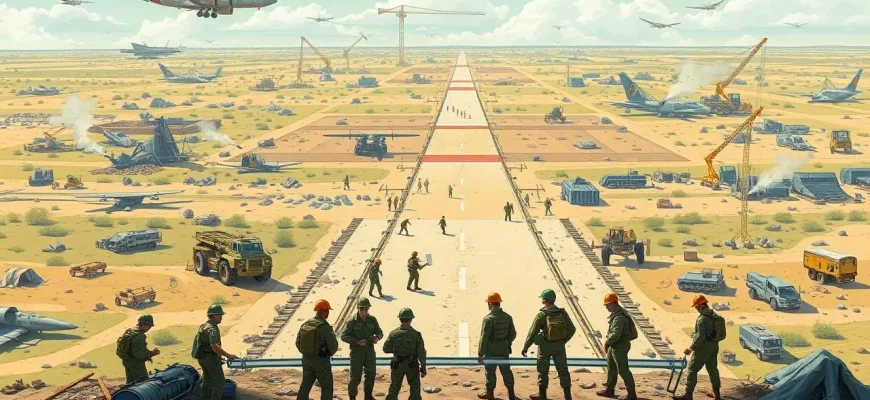 Filmes de Guerra sobre a Construção de Aeródromos