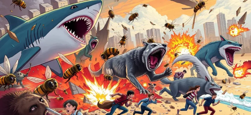 Filmes de Catástrofes com Animais Selvagens