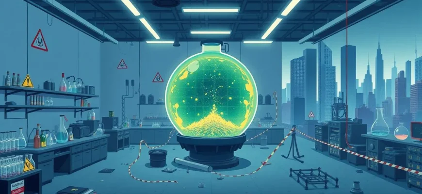 Filmes de Catástrofe em Laboratórios Químicos