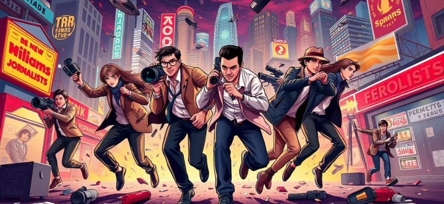 10 Filmes de Ação com Jornalistas