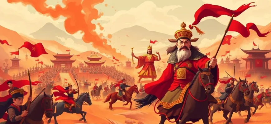 Filmes históricos sobre reinos em guerra na China