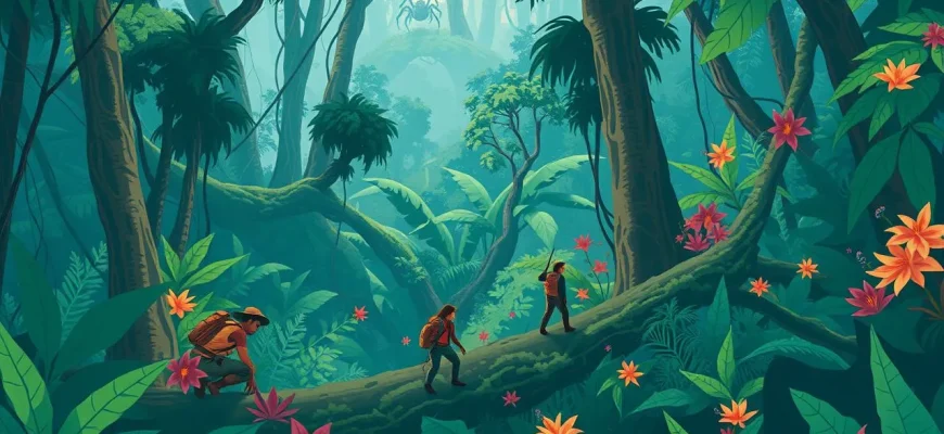 10 Filmes sobre Perigos na Selva