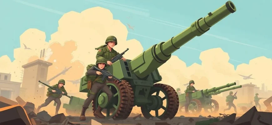 Filmes de Guerra com Brigadas de Artilharia