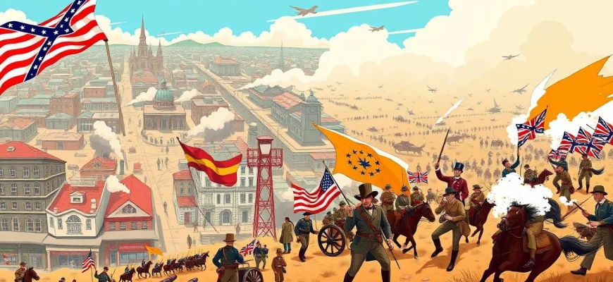 Filmes de Ação sobre a Guerra Civil Americana