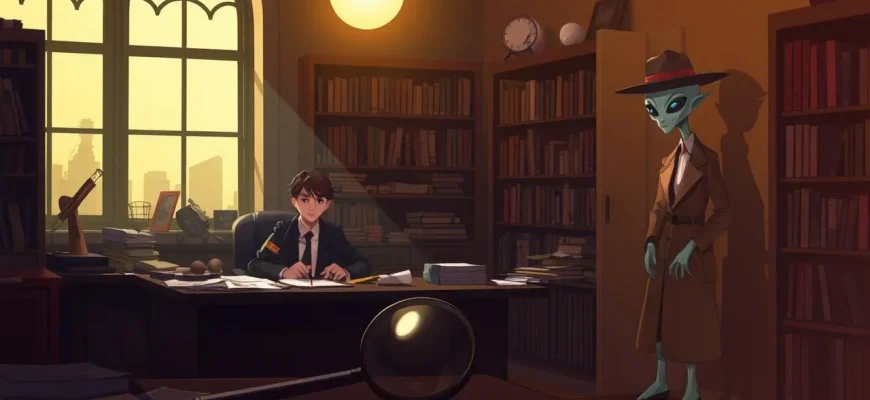 Filmes de Detetive com Alienígenas Amigáveis