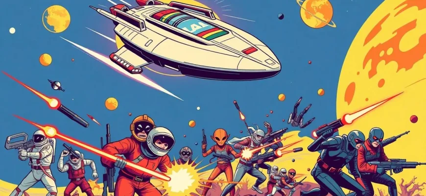 Filmes de Boeviki sobre Guerras Espaciais