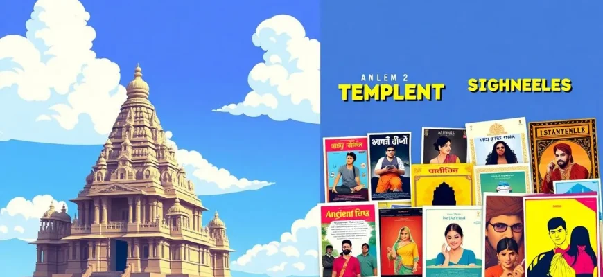 Filmes históricos sobre templos antigos da Índia
