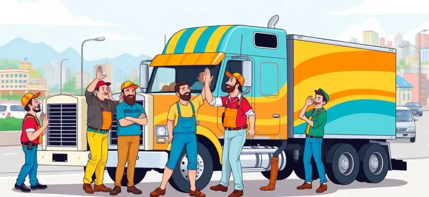 Comédias de Caminhoneiros: Rindo na Estrada