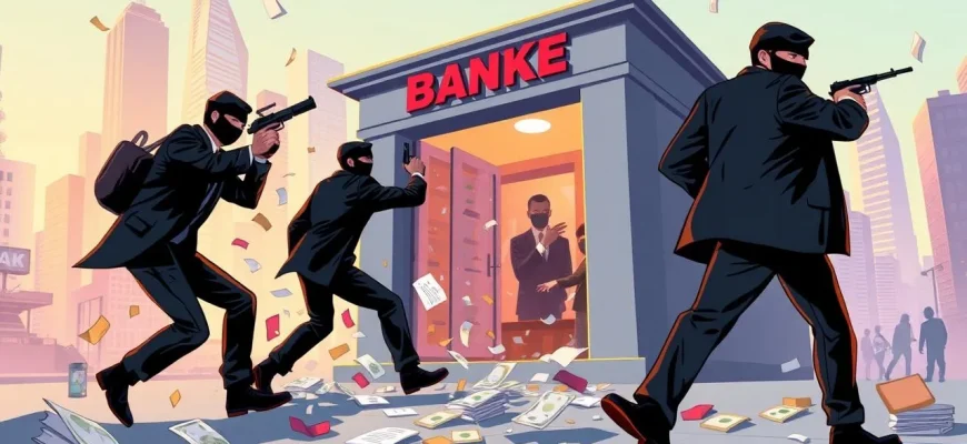 Top 10 Filmes de Ação sobre Assaltos a Bancos