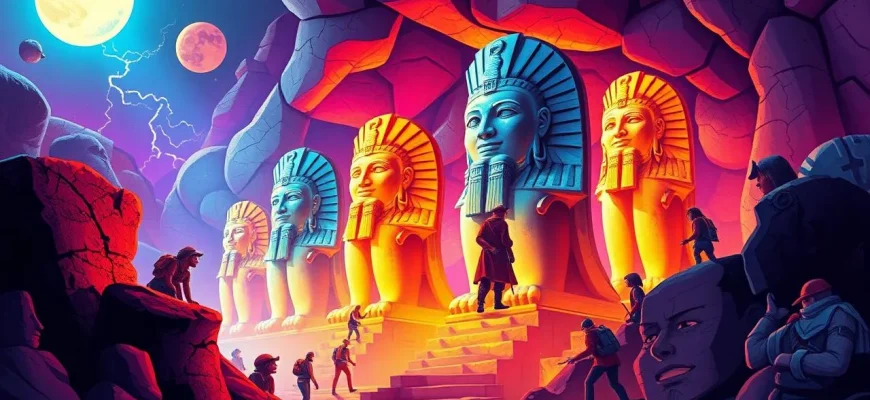 Filmes de Aventura com Estátuas Antigas