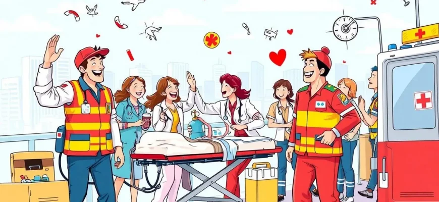 10 Comédias Imperdíveis sobre Equipes de Emergência Médica
