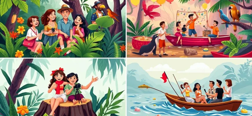 Comédias sobre a Amazônia: Riso e Aventura na Selva