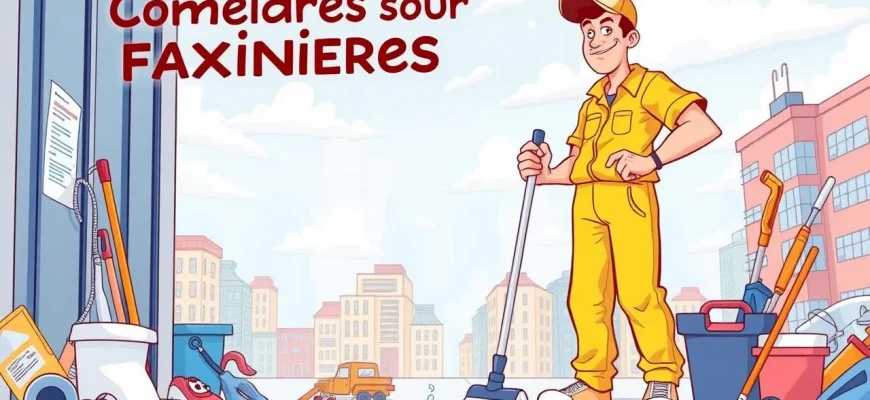 10 Comédias Hilárias sobre Faxineiros