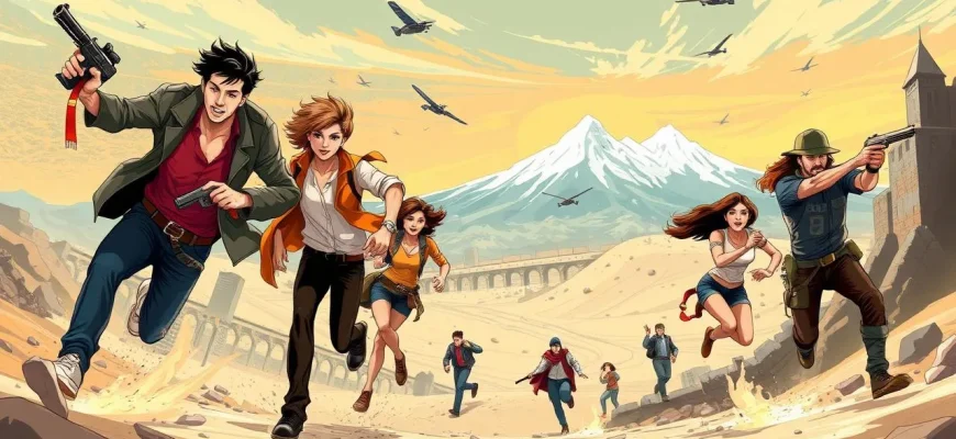 Filmes de Ação sobre Busca de Amigos