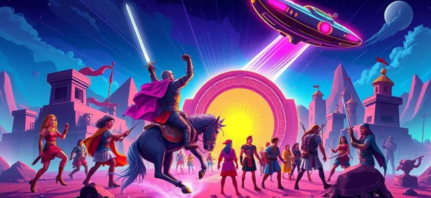 Aventuras Épicas em Diferentes Eras