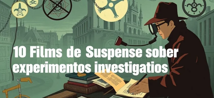 10 Filmes de Suspense sobre Experimentos Investigativos