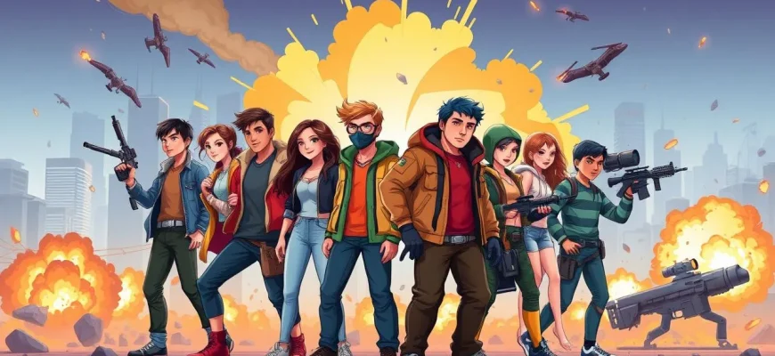 Filmes de Ação com Equipe de Amigos