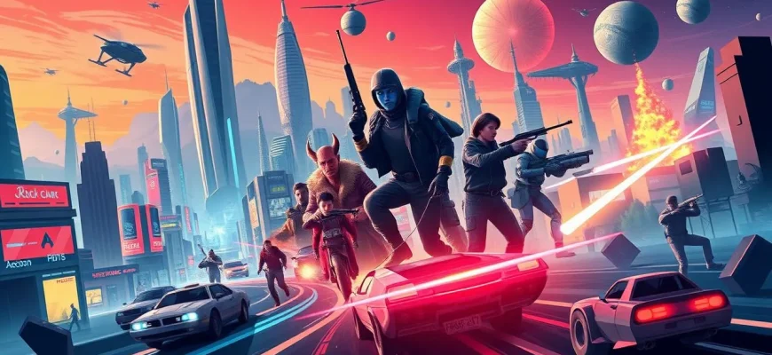 Filmes de Ação em Futuros Alternativos