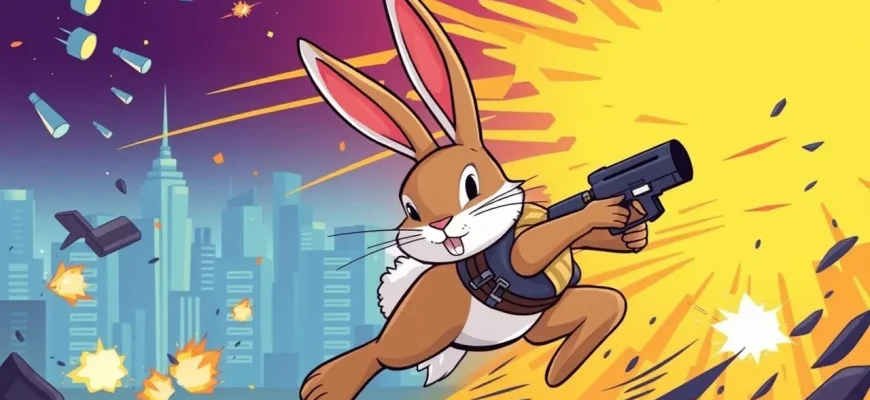 Filmes de Ação com Coelhos: Adrenalina e Fofura