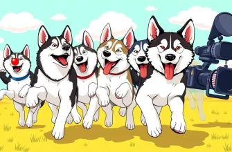 Comédias com Husky: Riso Garantido