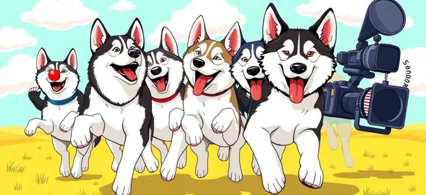 Comédias com Husky: Riso Garantido