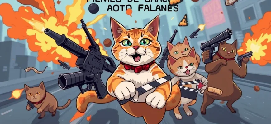 Filmes de Ação com Gatos Falantes