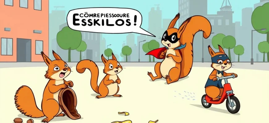Comédias sobre Esquilos: Rindo com os Ratinhos da Natureza
