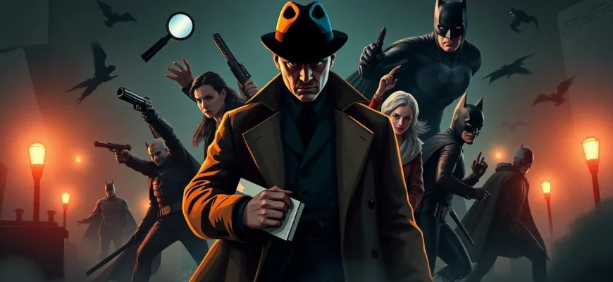 Filmes de Detetive com Supervilões