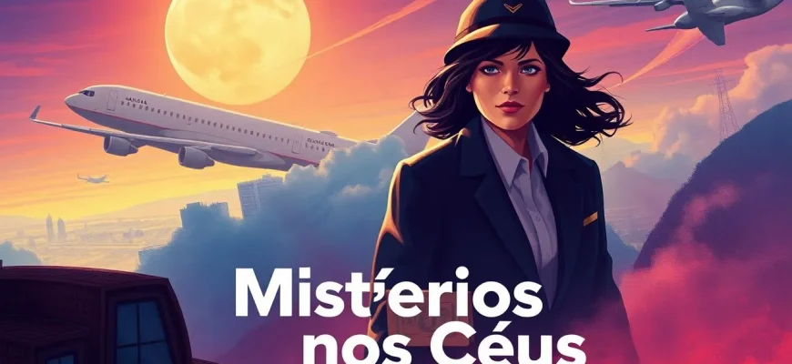 Mistérios nos Céus: Filmes de Detetive com Comissários de Bordo