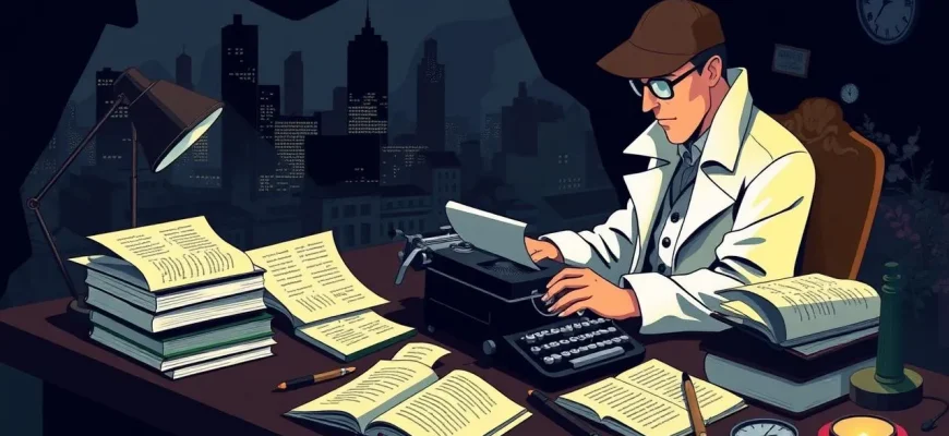 Filmes de Detetive com Escritores