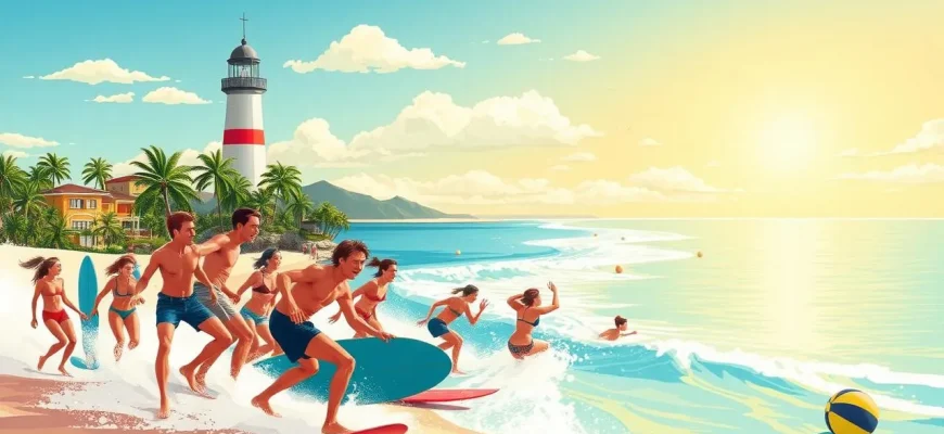 Filmes de Ação na Praia