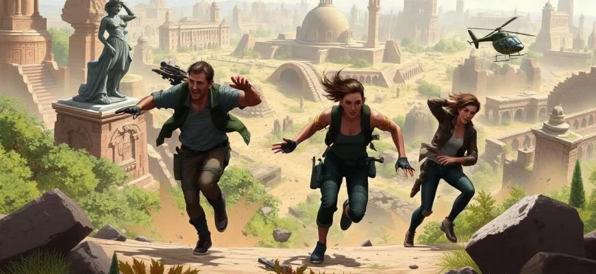 Filmes de Ação com Ruínas: Aventura e Adrenalina