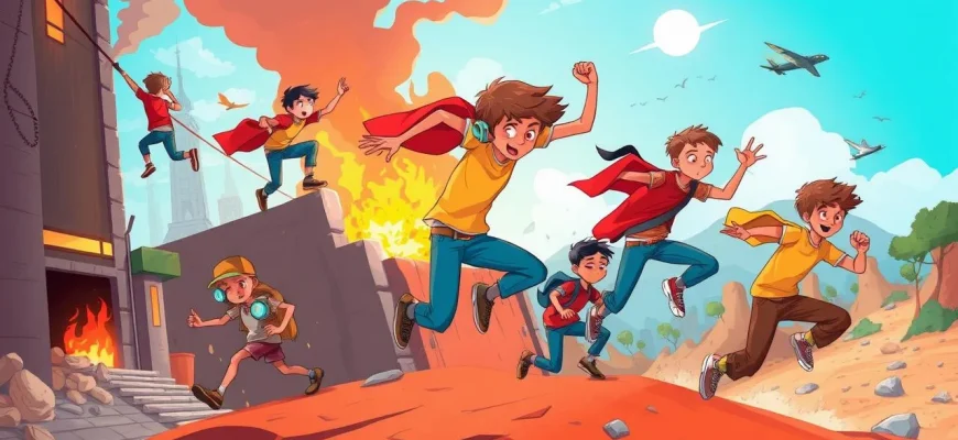 Ação e Suspense: Garçons em Ação