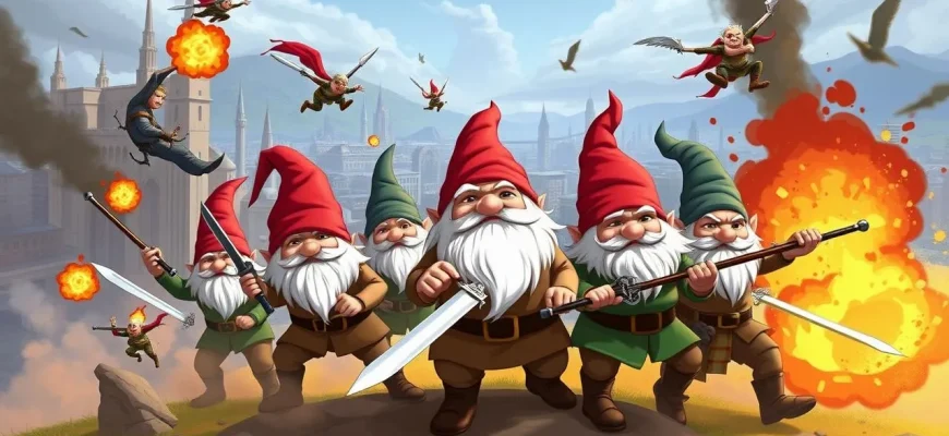 Filmes de Ação com Gnomos: Uma Aventura Épica